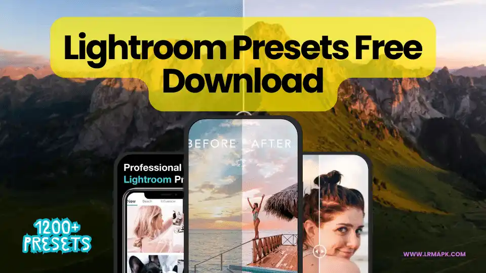 Presets for Lightroom mod apk banner image